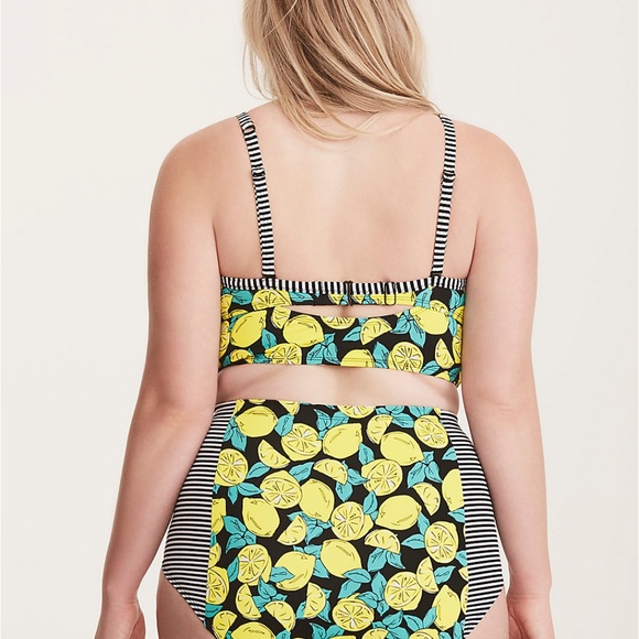 Torrid | Striped& Lemon Bikini - Picture 3 of 11